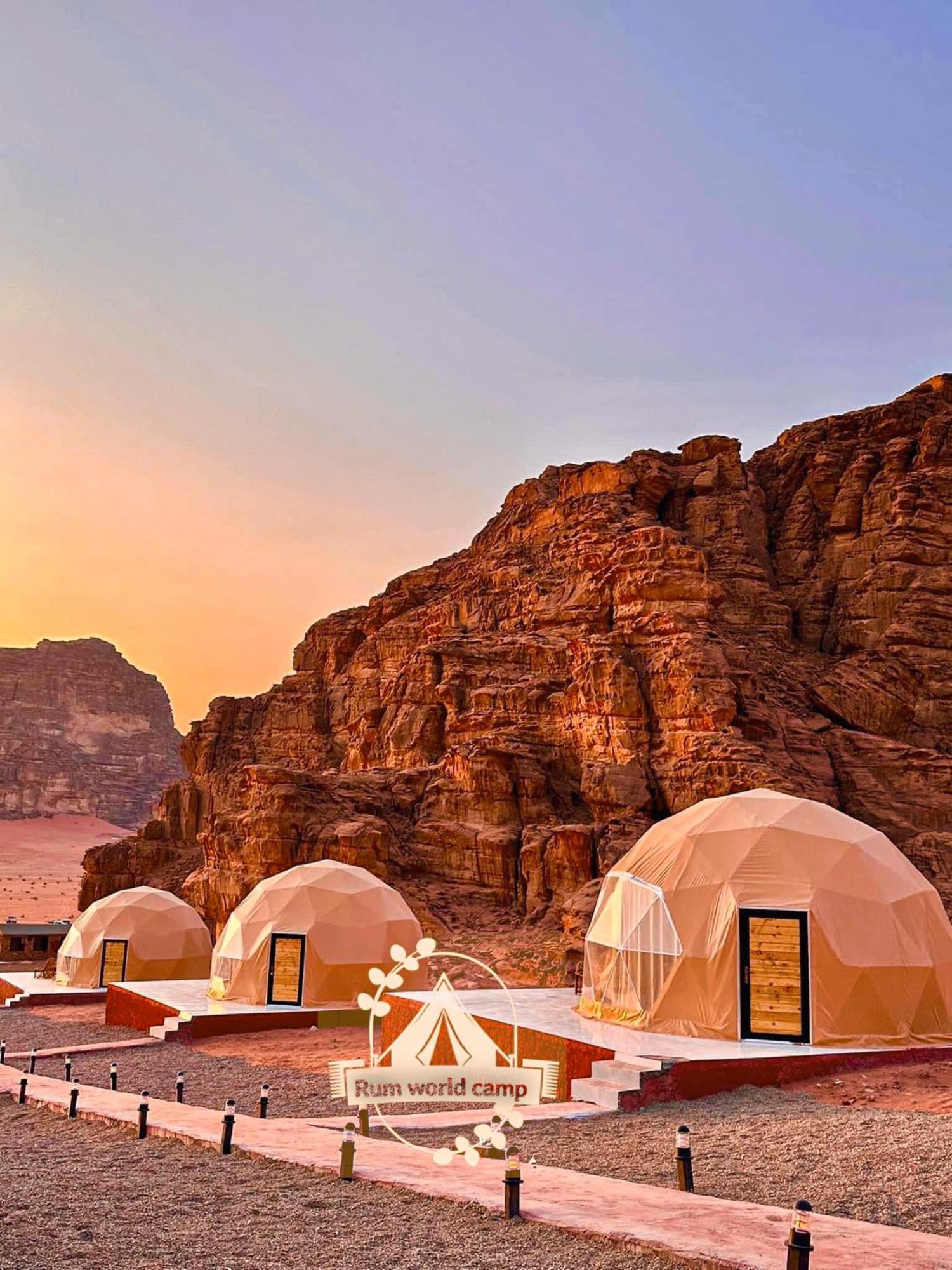 Rum World Bubble Luxury Camp Rum vádi Kültér fotó