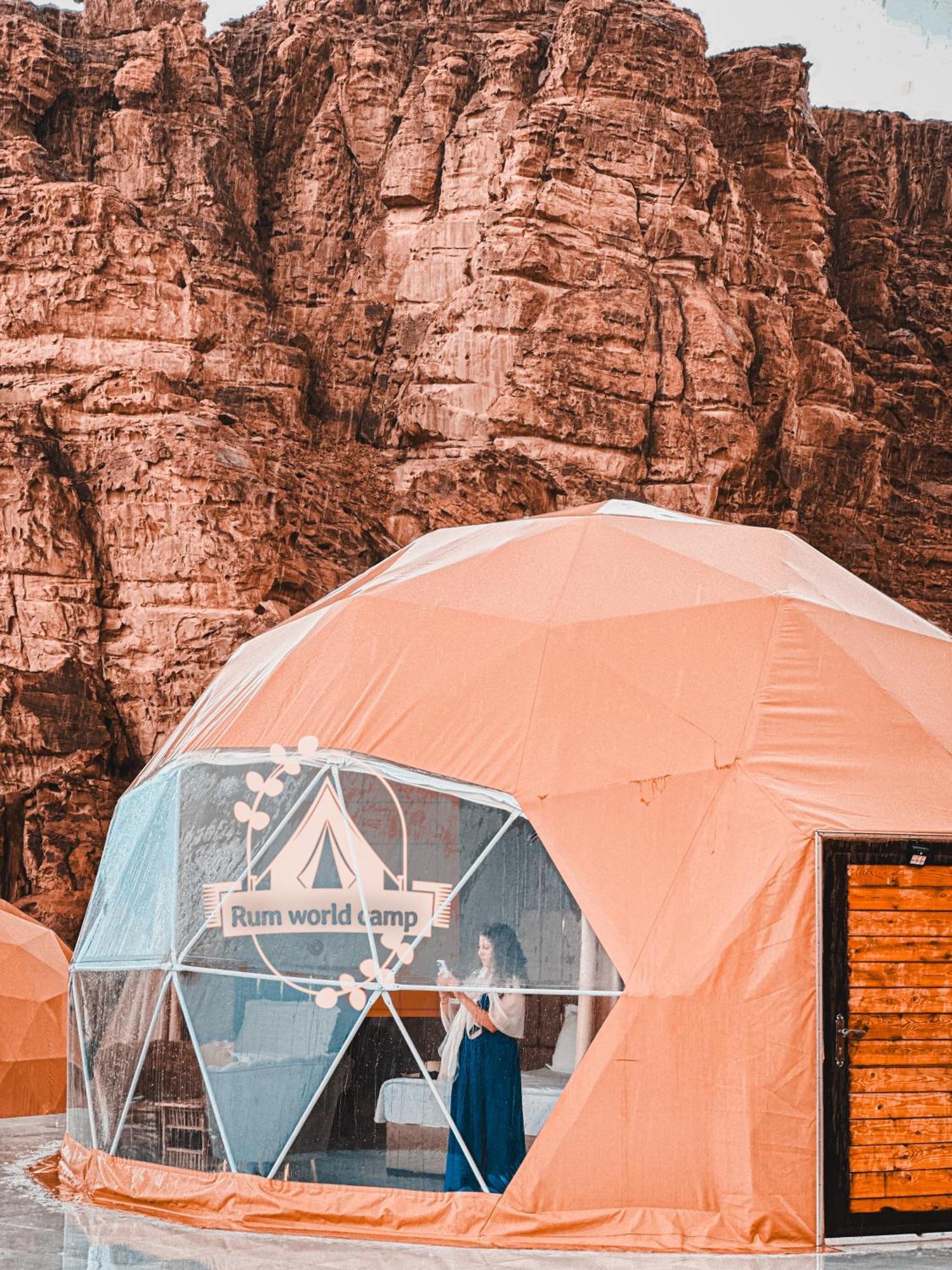 Rum World Bubble Luxury Camp Rum vádi Kültér fotó