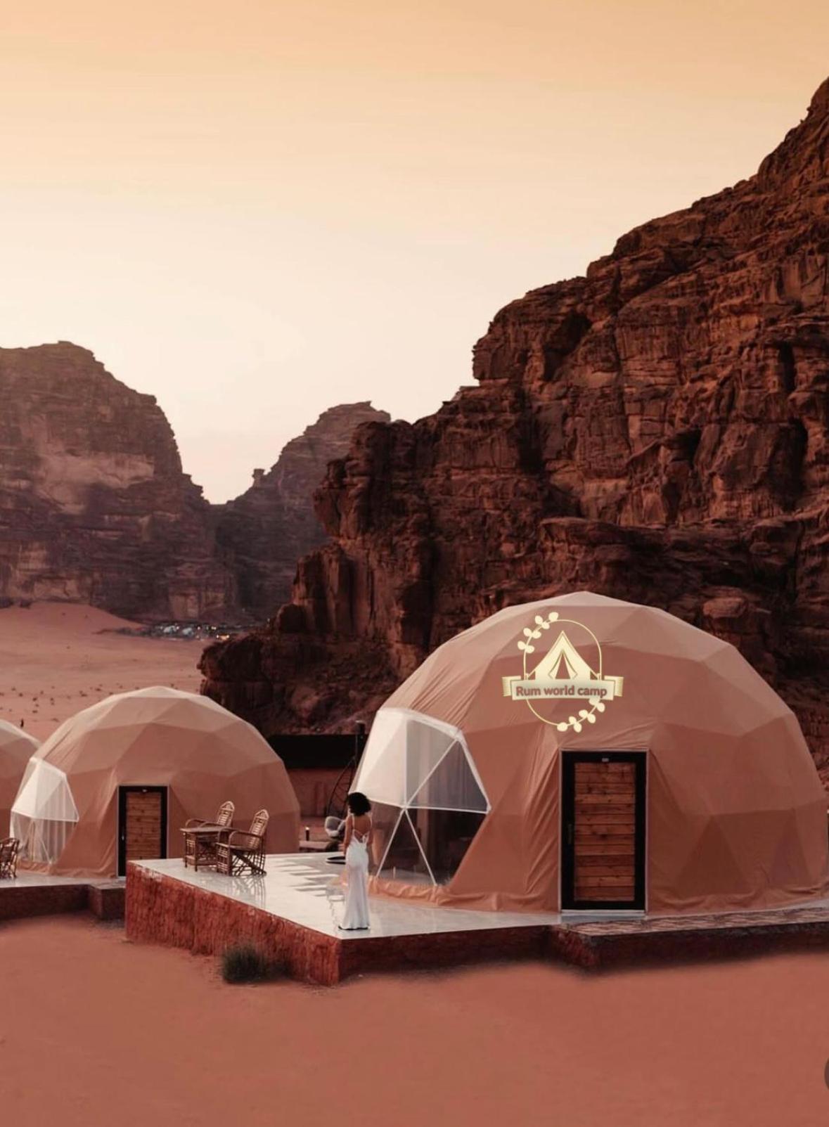 Rum World Bubble Luxury Camp Rum vádi Kültér fotó