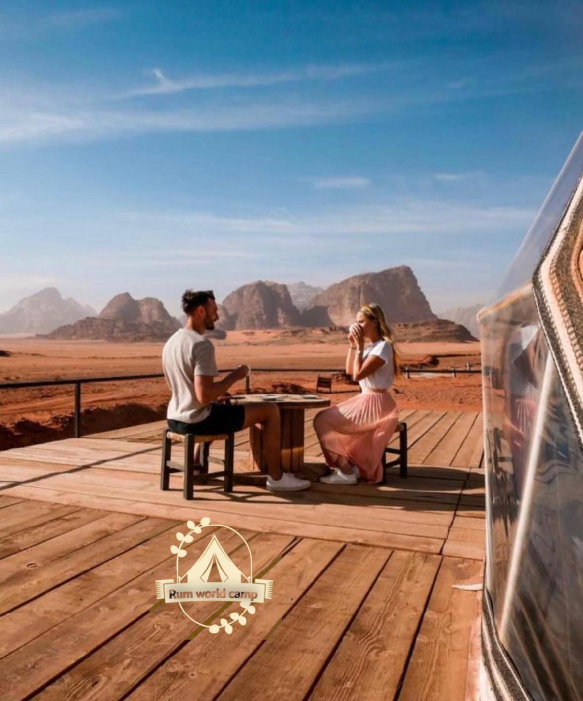 Rum World Bubble Luxury Camp Rum vádi Kültér fotó
