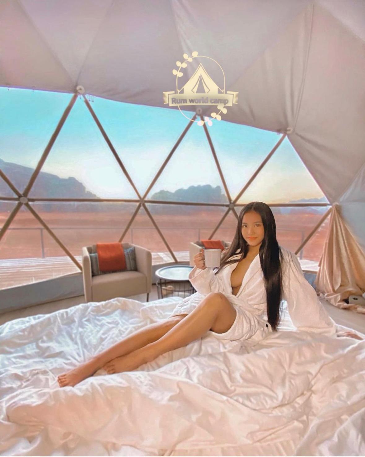 Rum World Bubble Luxury Camp Rum vádi Kültér fotó