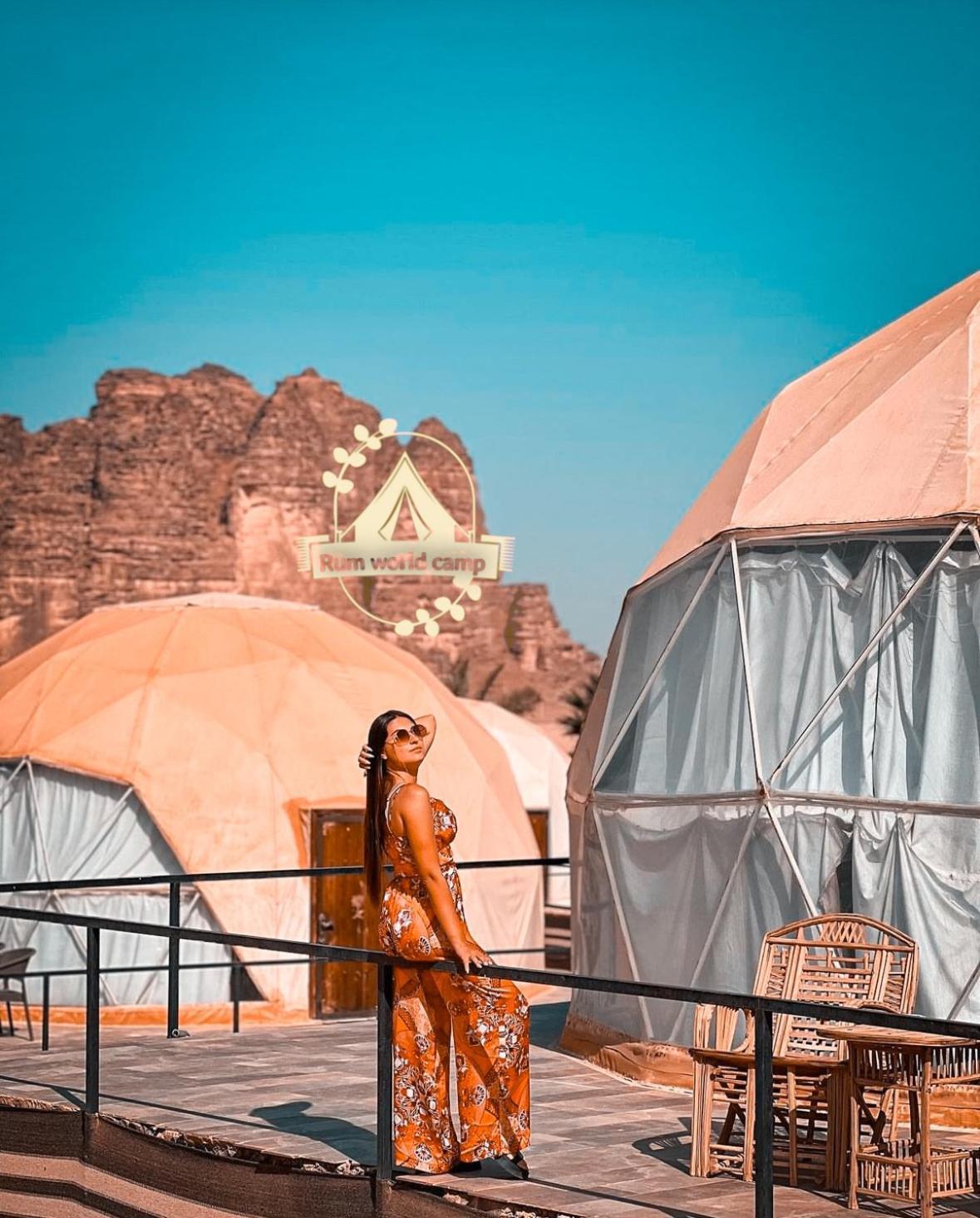 Rum World Bubble Luxury Camp Rum vádi Kültér fotó