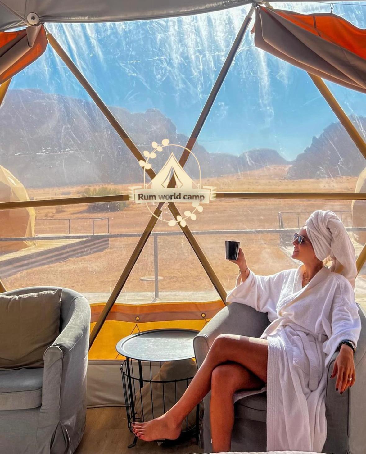 Rum World Bubble Luxury Camp Rum vádi Kültér fotó