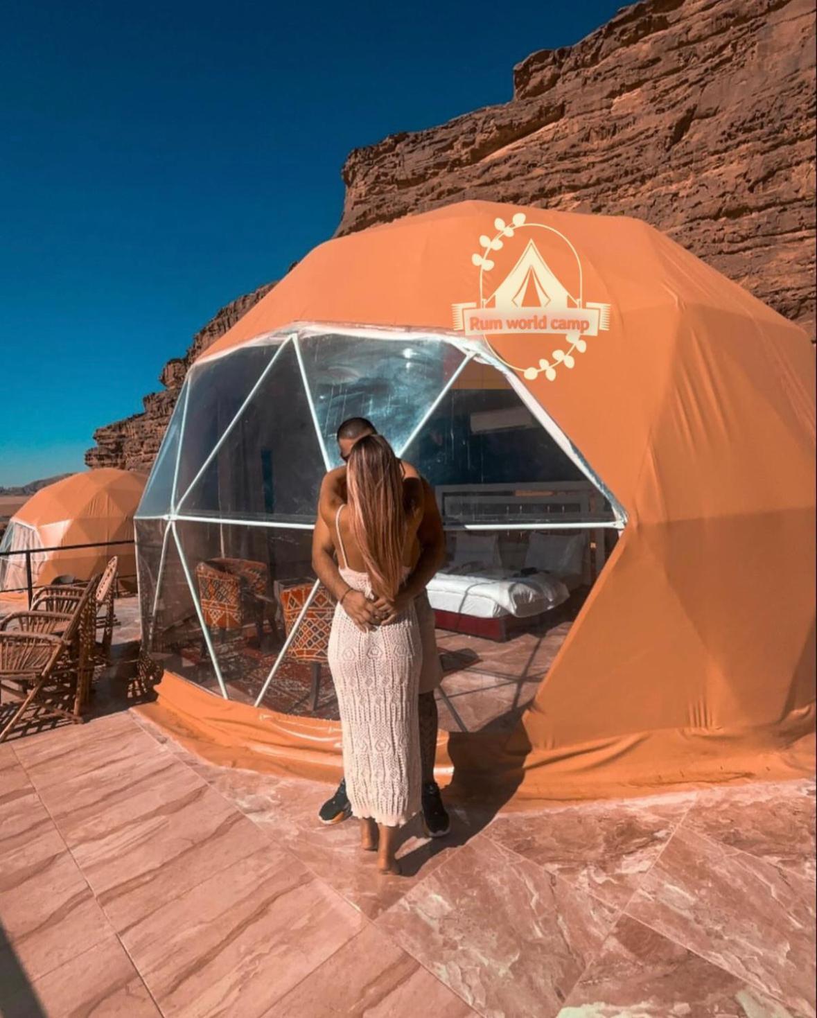 Rum World Bubble Luxury Camp Rum vádi Kültér fotó