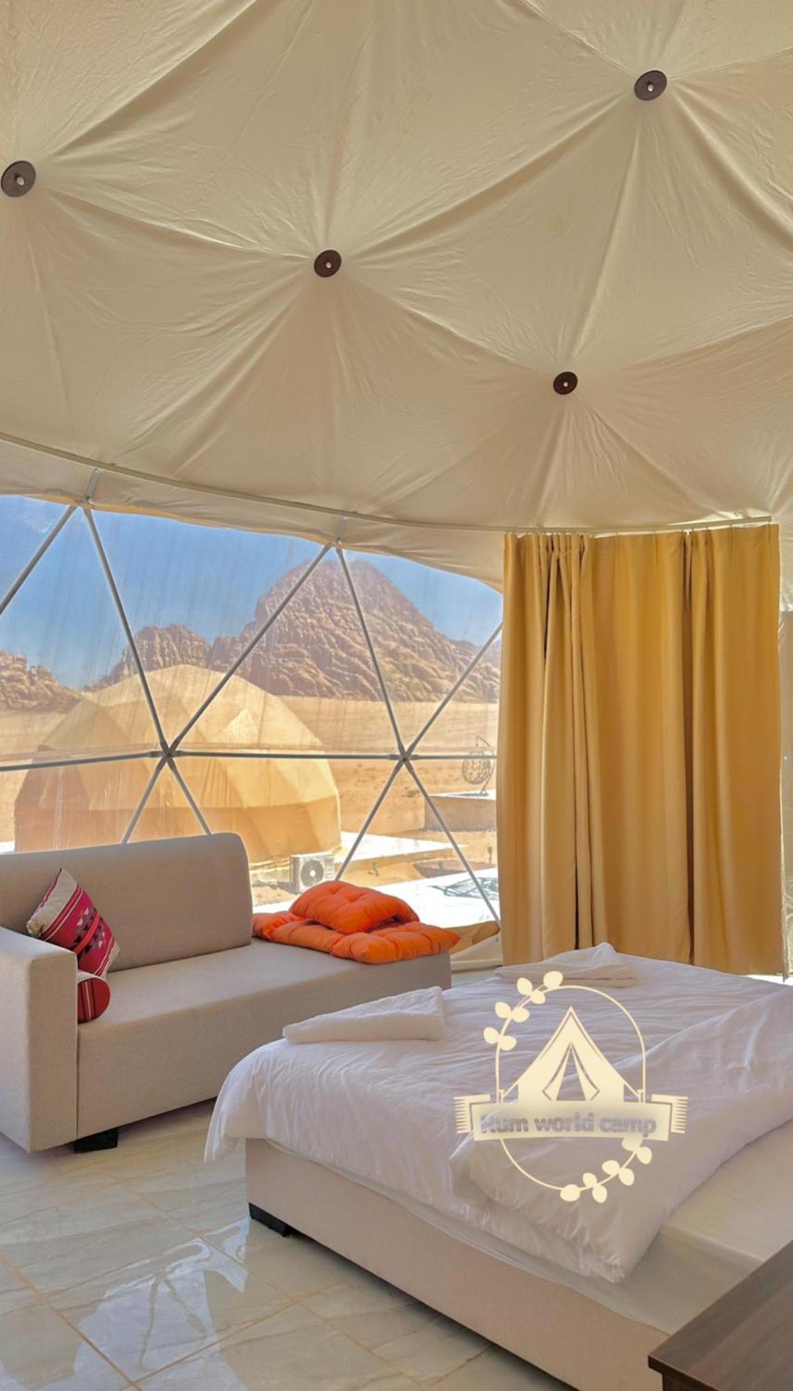 Rum World Bubble Luxury Camp Rum vádi Kültér fotó