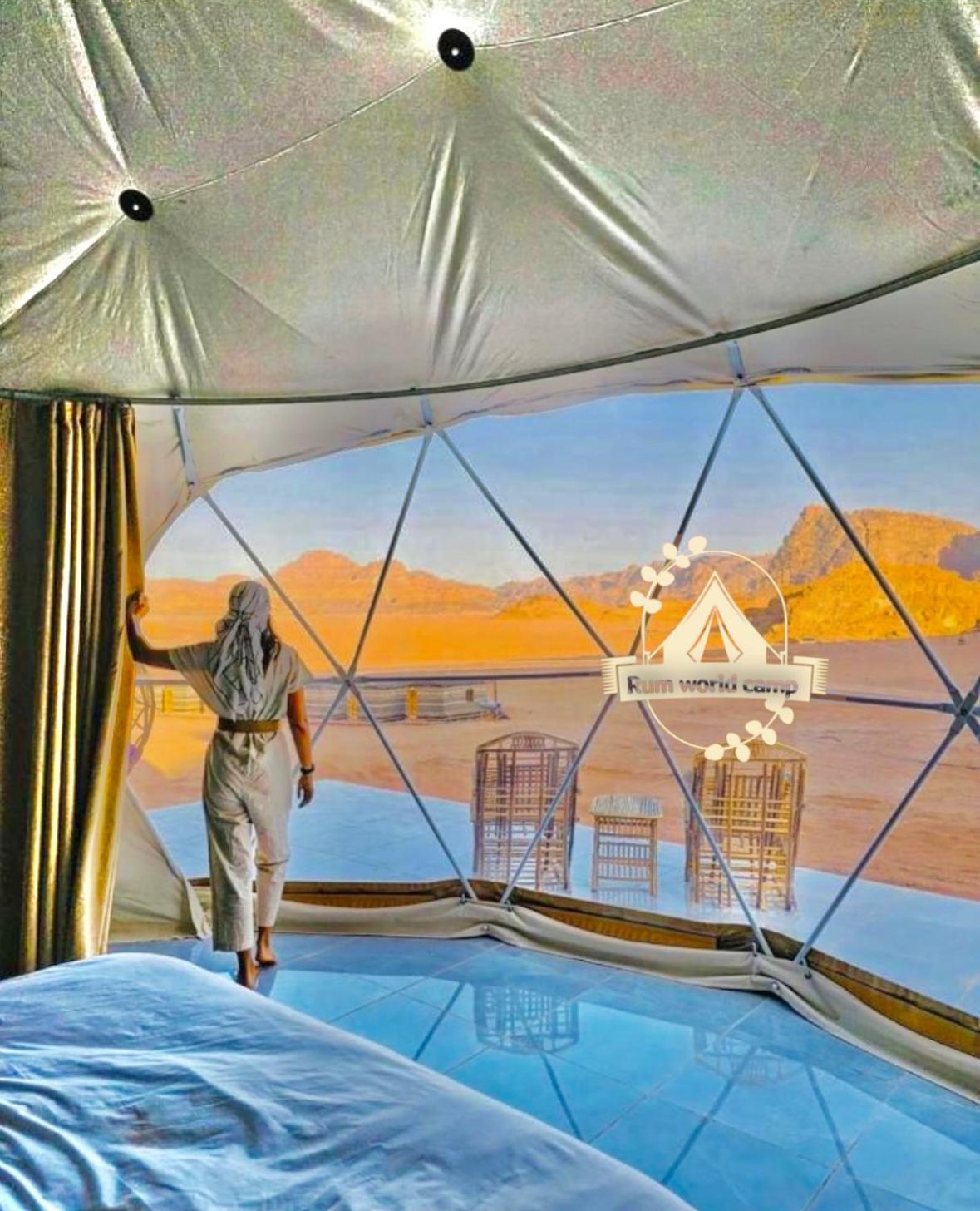 Rum World Bubble Luxury Camp Rum vádi Kültér fotó