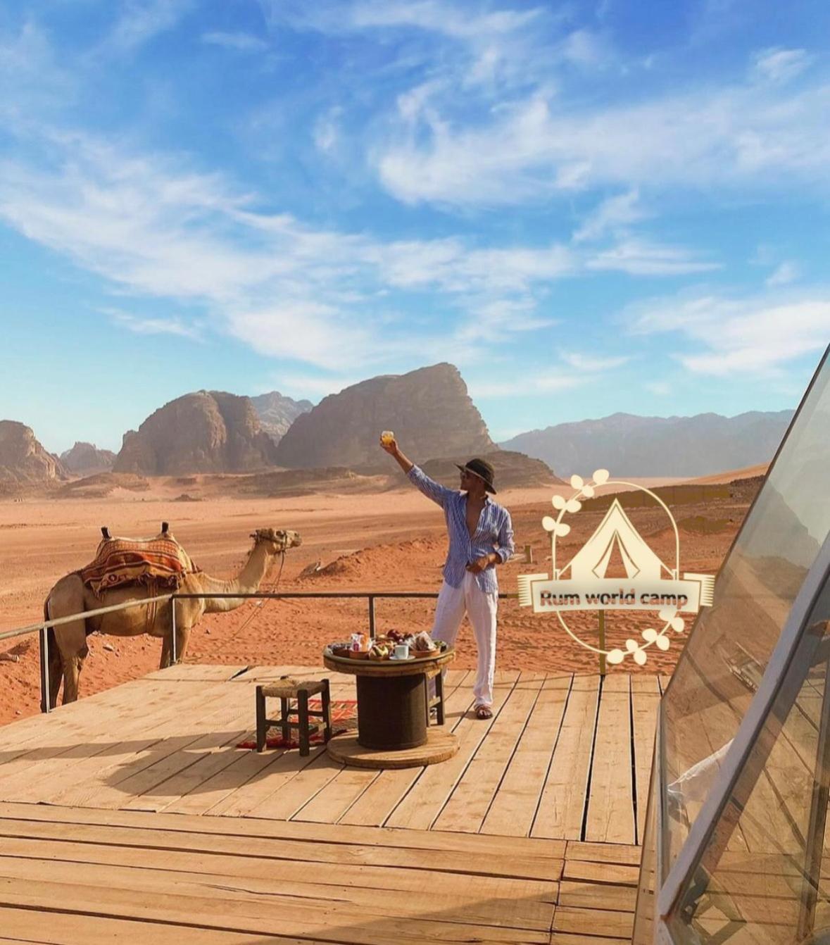 Rum World Bubble Luxury Camp Rum vádi Kültér fotó