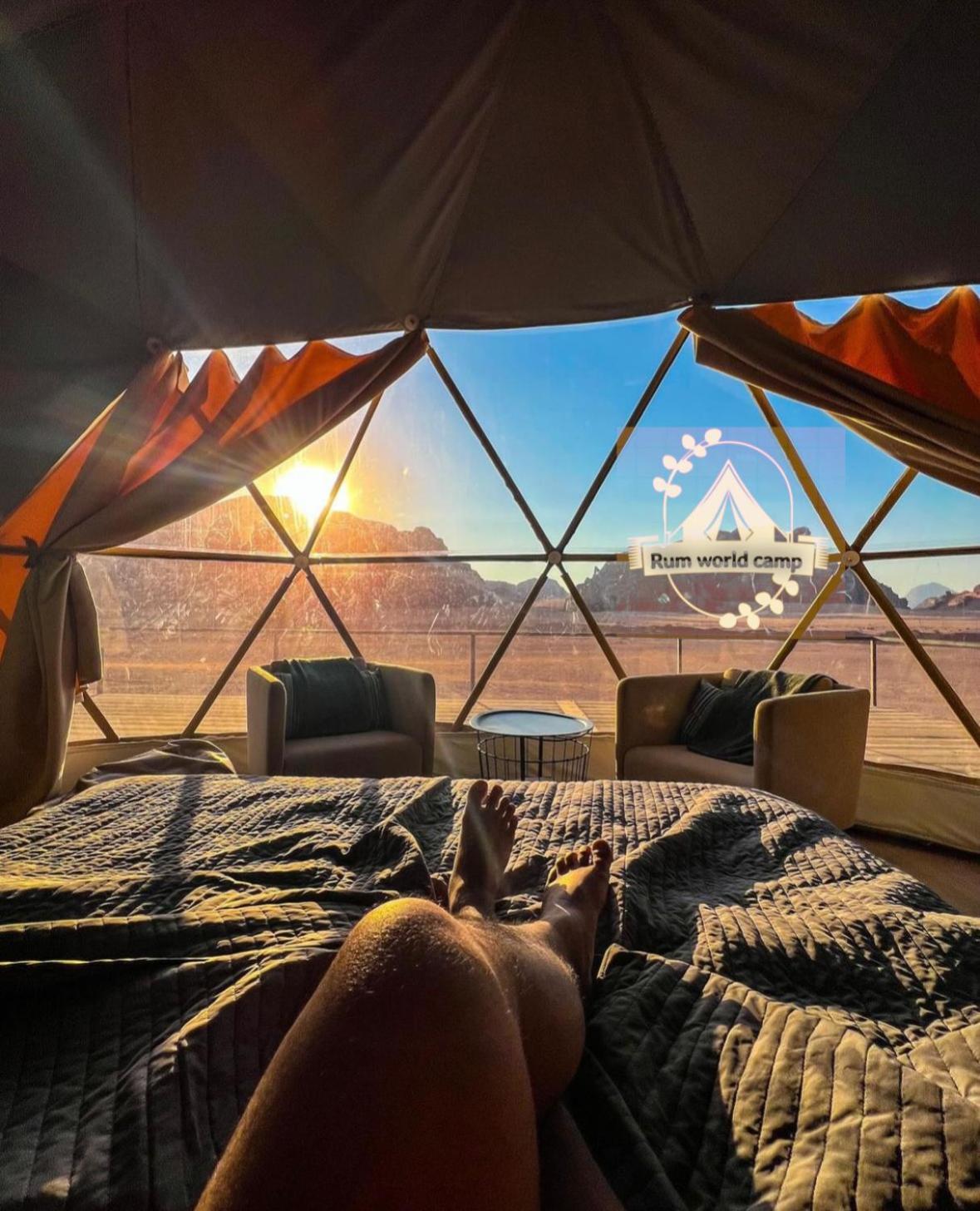 Rum World Bubble Luxury Camp Rum vádi Kültér fotó