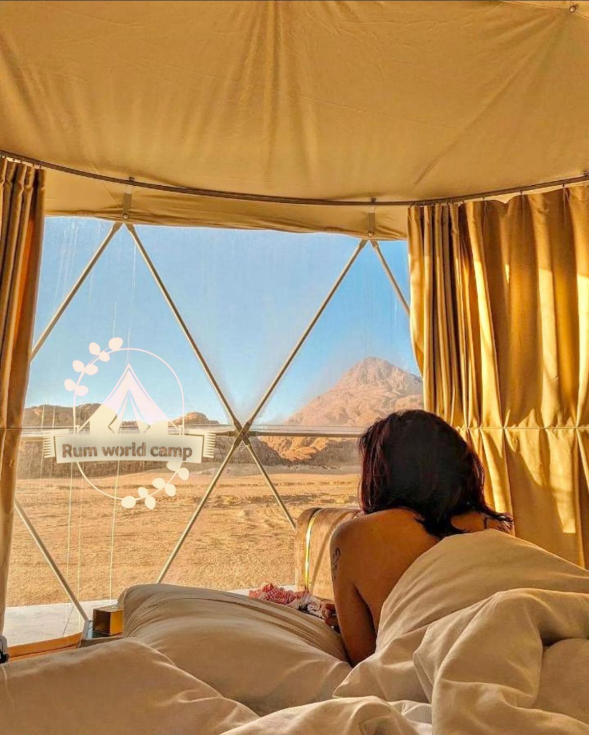 Rum World Bubble Luxury Camp Rum vádi Kültér fotó