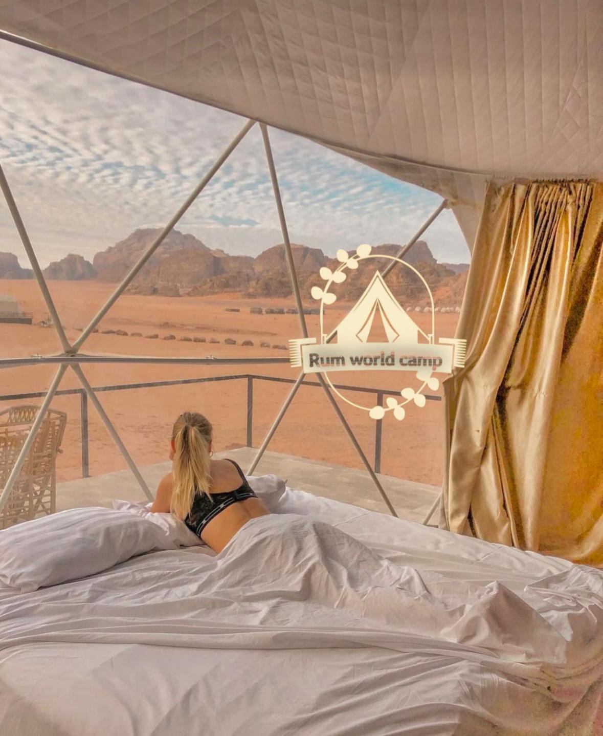 Rum World Bubble Luxury Camp Rum vádi Kültér fotó