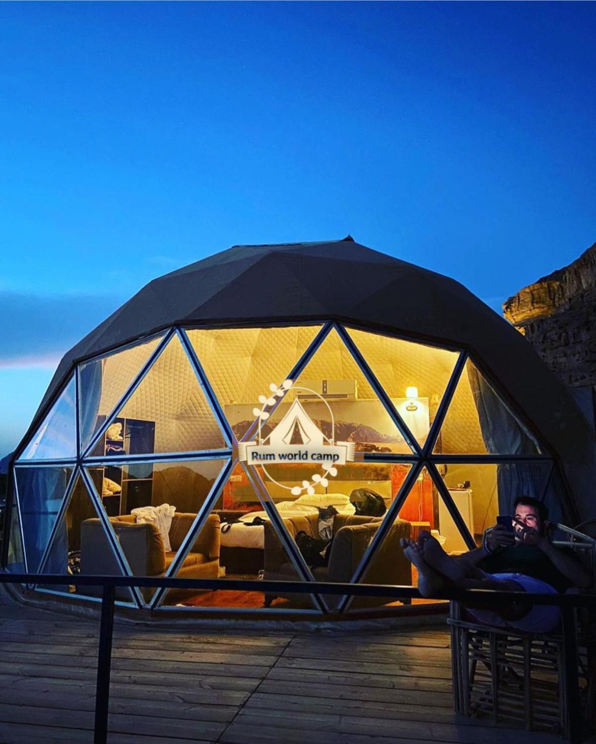 Rum World Bubble Luxury Camp Rum vádi Kültér fotó