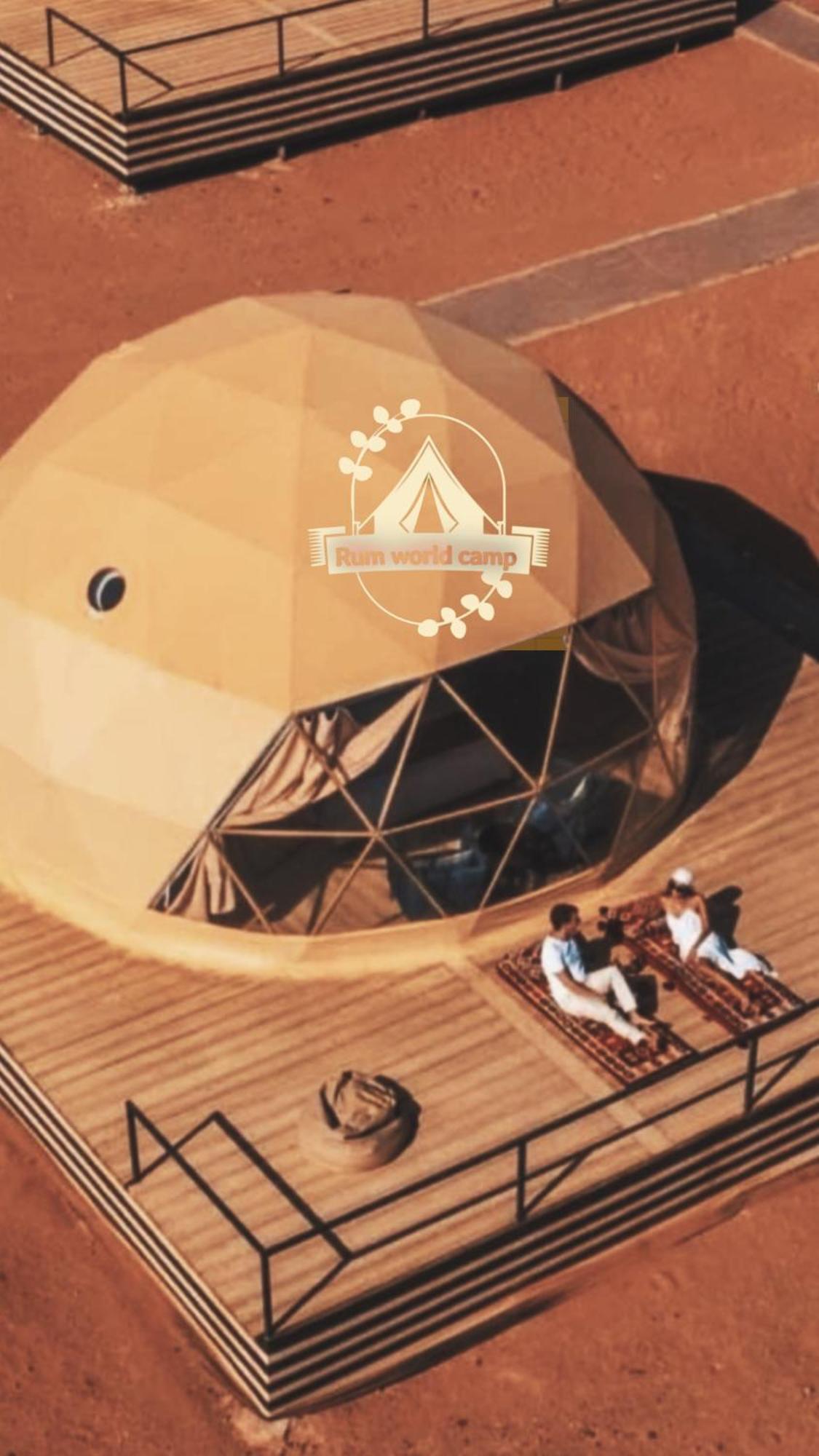 Rum World Bubble Luxury Camp Rum vádi Kültér fotó