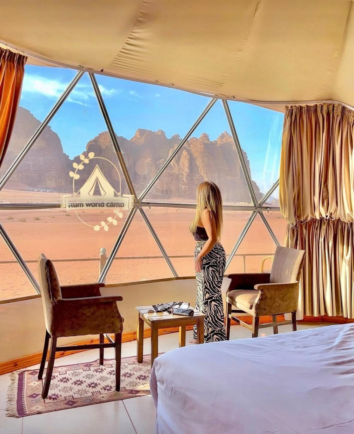 Rum World Bubble Luxury Camp Rum vádi Kültér fotó