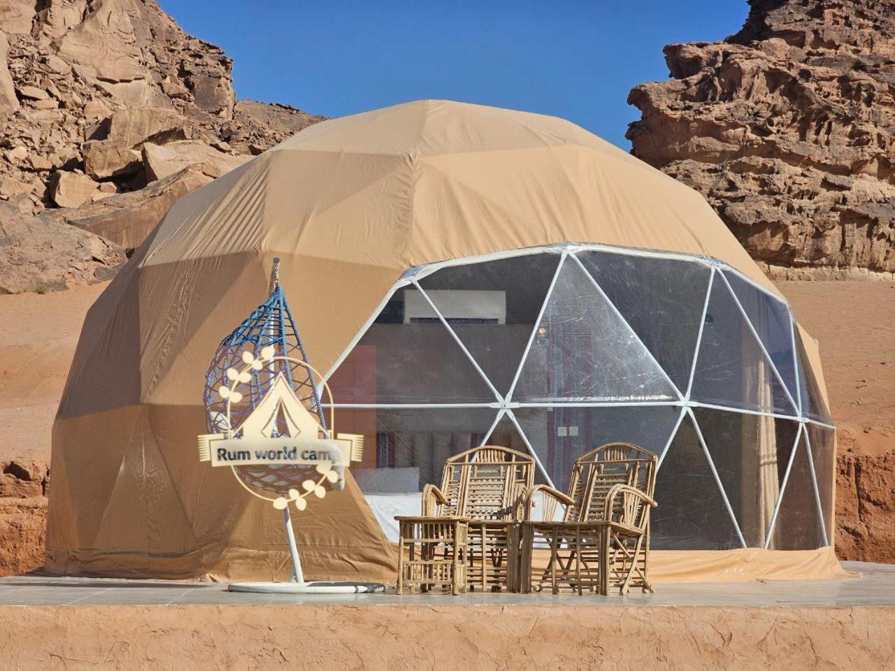 Rum World Bubble Luxury Camp Rum vádi Kültér fotó
