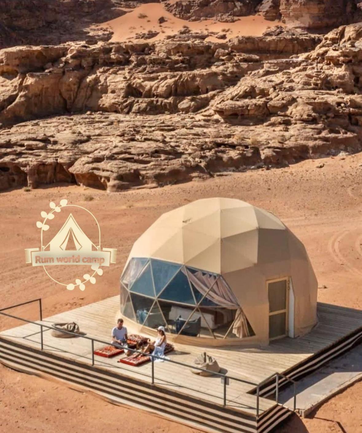 Rum World Bubble Luxury Camp Rum vádi Kültér fotó