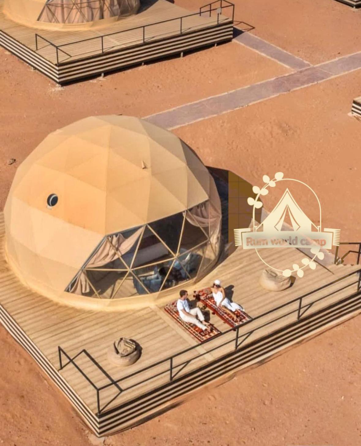 Rum World Bubble Luxury Camp Rum vádi Kültér fotó