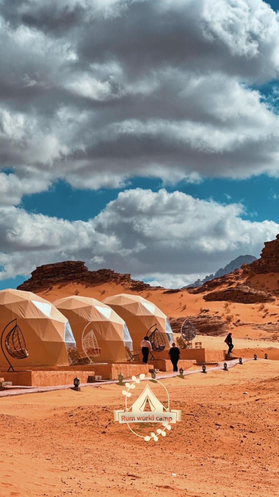 Rum World Bubble Luxury Camp Rum vádi Kültér fotó