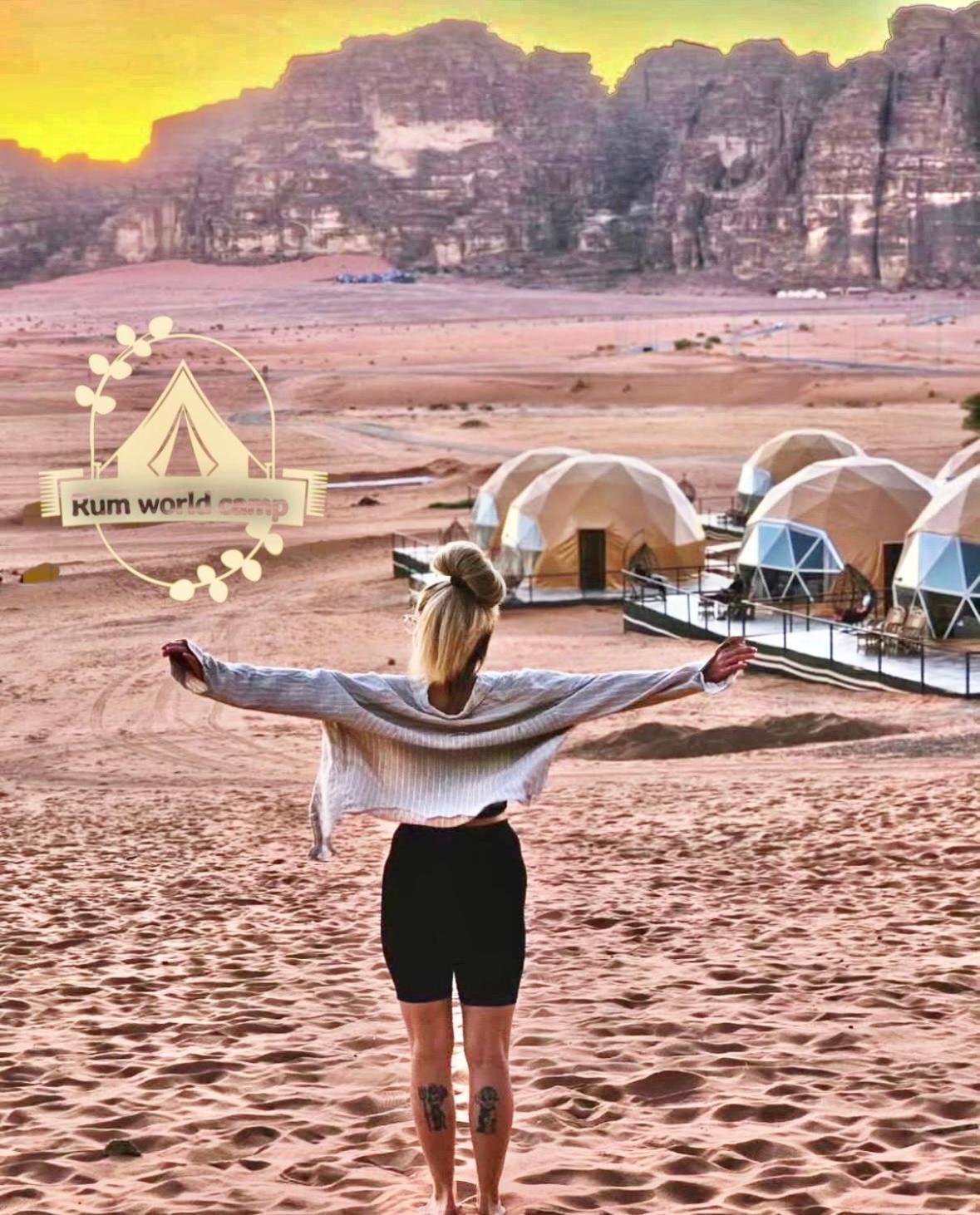 Rum World Bubble Luxury Camp Rum vádi Kültér fotó